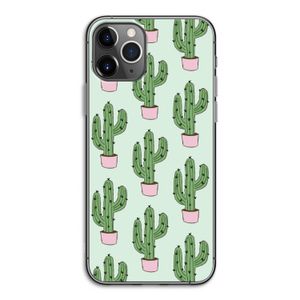 Cactus Lover: iPhone 11 Pro Transparant Hoesje