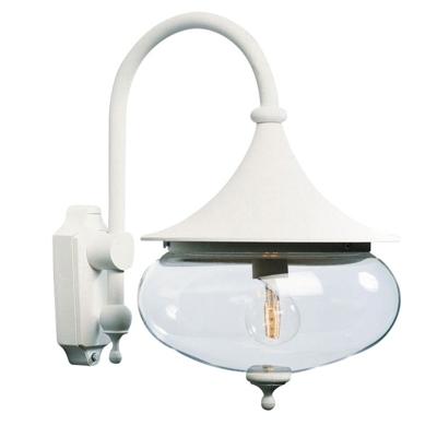KonstSmide WandlampLibra klassiek 45cm mat wit - 619-250