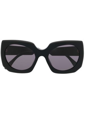 Marni Eyewear lunettes de soleil à monture carrée oversize - Noir