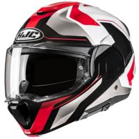 HJC F100 Bios, Systeemhelm, Wit Rood HJC F100 Bios, Systeemhelm, Wit Rood