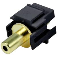 Lyndahl Jackplug Audio Adapter [1x Jackplug female 3,5 mm - 1x Jackplug female 3,5 mm] Zwart - thumbnail
