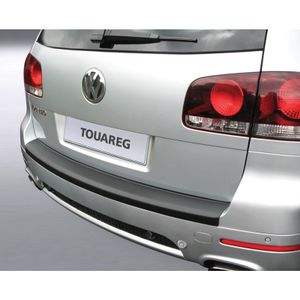 Bumper beschermer passend voor Volkswagen Touareg -2010 Zwart GRRBP395