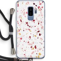 Terrazzo N°9: Samsung Galaxy S9 Plus Transparant Hoesje met koord