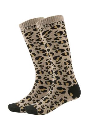 Cairn Skisokken Kinderen 2-pack Panterprint-23/26