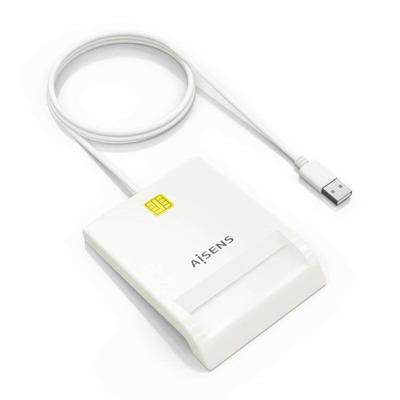 Kaartlezer Extern DNI Aisens ASCR-SN07-W Wit