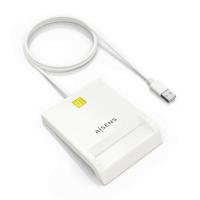 Kaartlezer Extern DNI Aisens ASCR-SN07-W Wit
