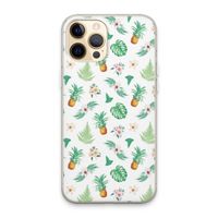 Ananas bladeren: iPhone 13 Pro Max Transparant Hoesje