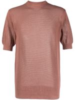 Laneus t-shirt en coton à manches courtes - Marron - thumbnail