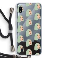 King Kylie: Samsung Galaxy A10 Transparant Hoesje met koord