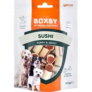 Boxby Original Sushi hondensnack 15 x 100 g