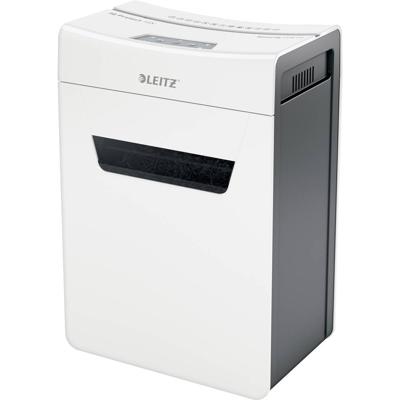 Leitz IQ 10X Protect Premium P4 Papierversnipperaar 10 vellen Cross cut 4 x 40 mm P-4 18 l Ook geschikt voor Nietjes, Paperclips