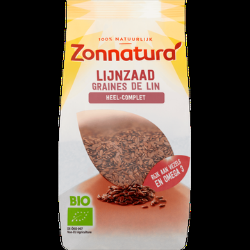 Zonnatura Lijnzaad Heel 400 g bij Jumbo
