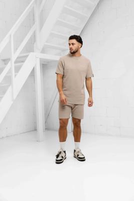 Malelions Signature Waffle Zomerset Heren Lichtbruin - Maat XS - Kleur: Bruin | Soccerfanshop
