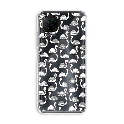Zwanen: Huawei P40 Lite Transparant Hoesje