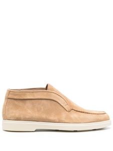 Santoni suede desert boots - Tons neutres