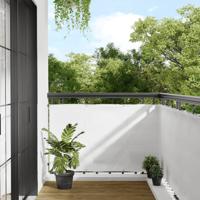 Balkonscherm 90x1000 cm 100% oxford polyester wit