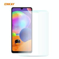 Voor Samsung Galaxy A31 10 PCS ENKAY Hat-Prince 0.26mm 9H 2.5D Gebogen rand gehard glas film