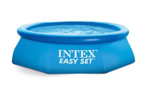 Intex 28120 bovengronds zwembad Opblaasbaar zwembad Rond Blauw