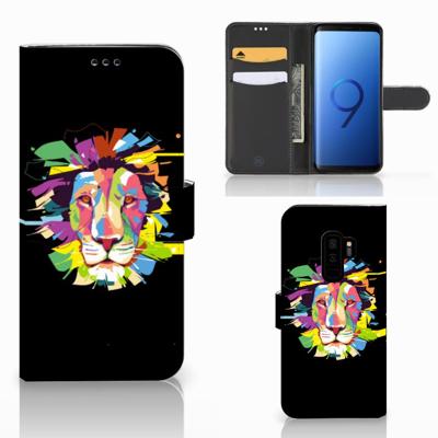 Samsung Galaxy S9 Plus Leuk Hoesje Lion Color Samsung Galaxy S9 Plus Leuk Hoesje Lion Color