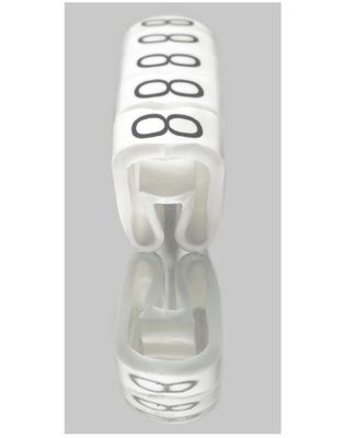 Weidmüller CLI C 3-6 GE/SW 2 MP Markeerring Opdruk 2 Buitendiameter 8 tot 16 mm 0253411508