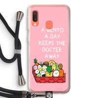 Bento a day: Samsung Galaxy A20e Transparant Hoesje met koord