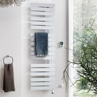 Design radiator HSK Yenga gevuld af fabriek | 60x182.4 cm | Met verwarmingselement 4 en afstandbediening | Wit