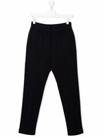 Emporio Armani Kids pantalon de jogging slim - Bleu