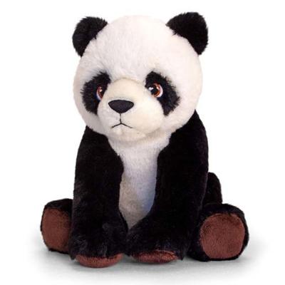 Keel Toys Pluche knuffel Panda beer - van 25 cm - Dieren knuffelbeesten - voor kinderen