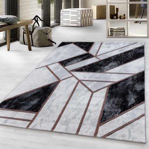 Vloerkleed Naxos Asher Brons - 240x340cm - Meerkleurig Design Vloerkleed - 123vloerkleed.nl is de online webshop voor vloerkleden en woonaccessoires.