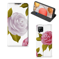Samsung Galaxy A42 Smart Cover Roses