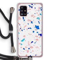 Terrazzo N°6: Samsung Galaxy A51 5G Transparant Hoesje met koord