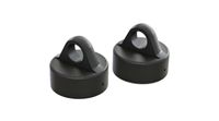 Aluminum Shock Cap (Black) (2pcs) (AR330491) - thumbnail