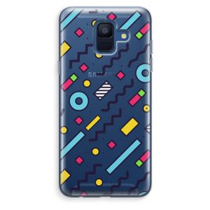 8-bit N°8: Samsung Galaxy A6 (2018) Transparant Hoesje