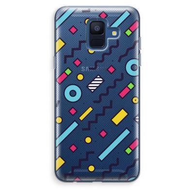 8-bit N°8: Samsung Galaxy A6 (2018) Transparant Hoesje