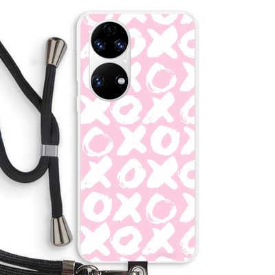 XOXO: Huawei P50 Transparant Hoesje met koord