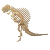Houten 3D puzzel spinosaurus dinosaurus 23 cm - thumbnail