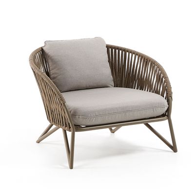 Kave Home Branzie loungestoel Bruin