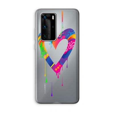 Melts My Heart: Huawei P40 Pro Transparant Hoesje