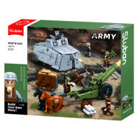 Sluban Army aanvallende tank wwi - 47vs (m38-b1295)