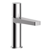 Wastafelkraan Tres Project | Opbouw | Mengkraan | Standaard model | 1-knop | Rond | Chroom
