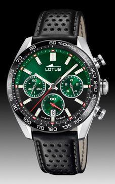 Horlogeband Lotus 18915/3 Leder Zwart