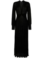 Antonino Valenti robe-portefeuille Noemi à plis - Noir