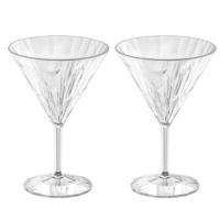 Koziol - Superglas Club No. 12 Cocktailglas 250 ml Set van 2 Stuks - Kunststof - Transparant