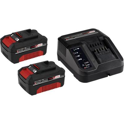 Einhell PXC-Starter-Kit 2x 3Ah & 30min PXC Kit 4512098 Accu en acculader voor gereedschap 18 V 3 Ah Li-ion