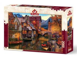 Puzzel Canal Homes 2000 stukjes