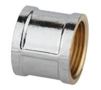 Kirchhoff Messing dubbele sokkel, chroom, 3/4"IT - 989363155
