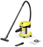 Karcher WD 2 PLUS S V-15/4/18 Nat- en droogzuiger | 1000 W | 15L - 1.628-050.0