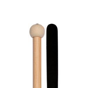 Promark ATH2 slagwerk mallet, stok & kwastje (brush) Rubber, Hout Mallets