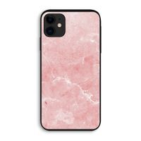 Roze marmer: iPhone 11 Biologisch afbreekbaar hoesje