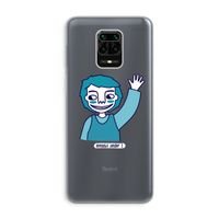 Zwaai: Xiaomi Redmi Note 9 Pro Transparant Hoesje